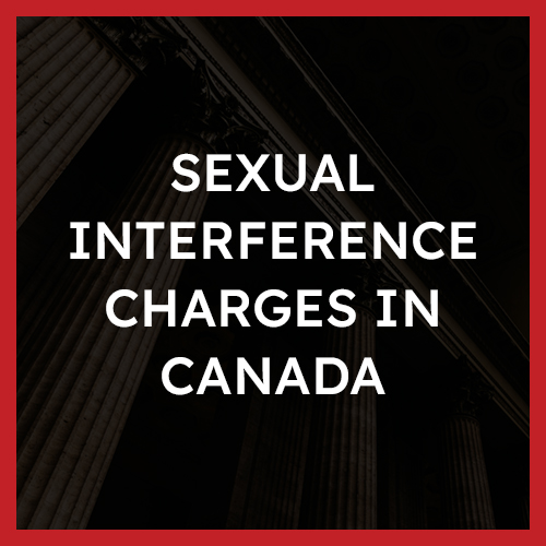 Sexual Interference Charges in Canada
